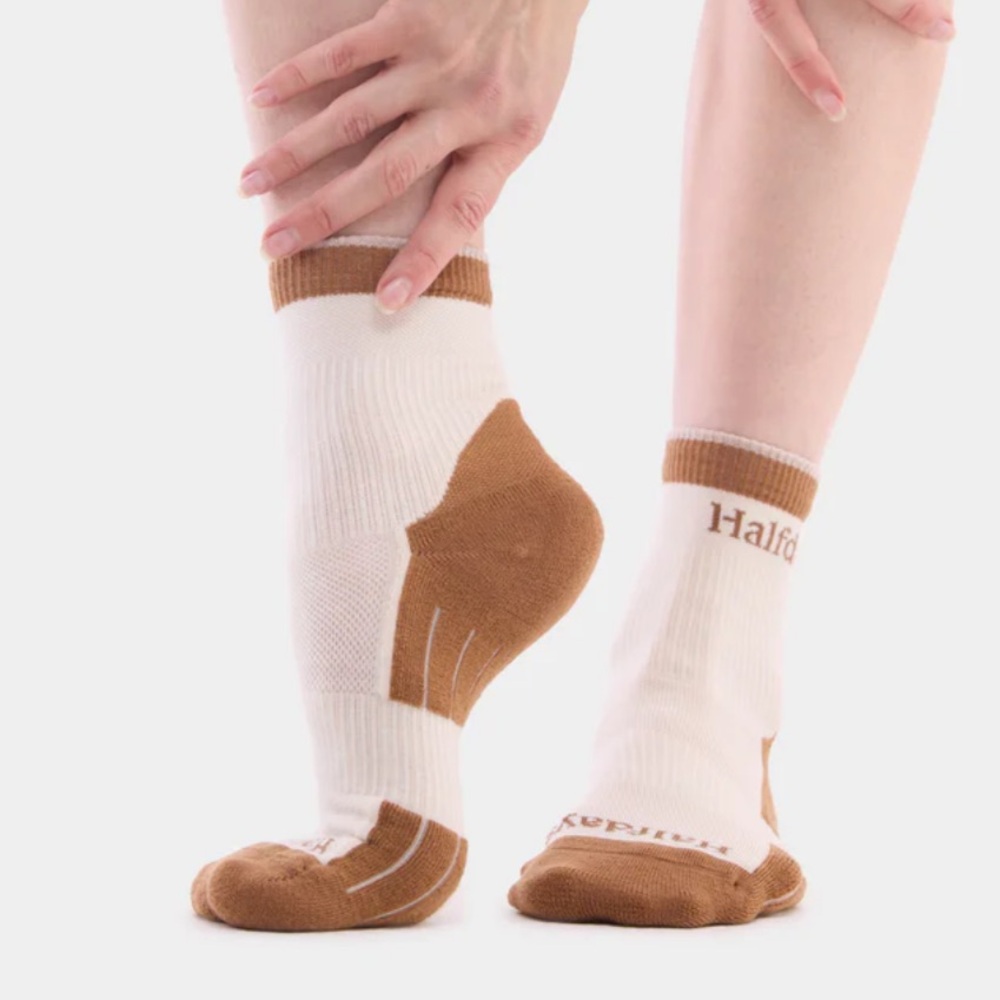 NEW Halfdays Women's Merino Trail Socks Size M/L